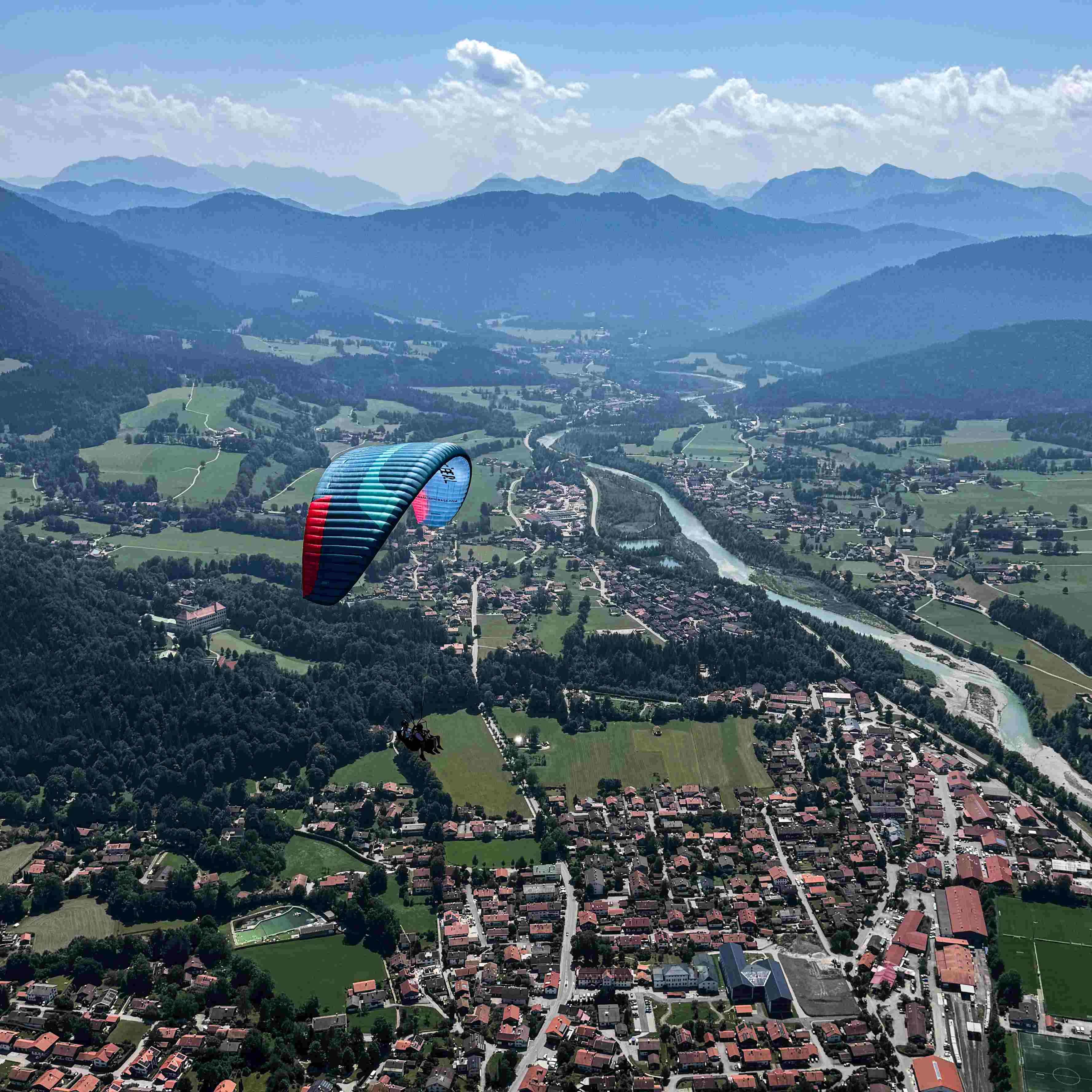 Tandem Paragliding Brauneck - Gleitschirmfliegen